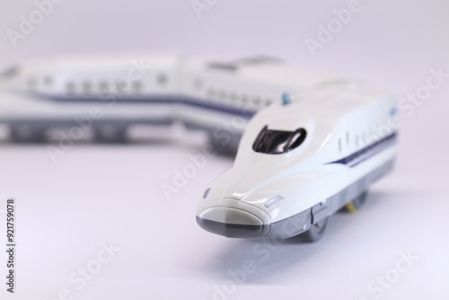 電車のおもちゃ・鉄道模型 ホワイトバック