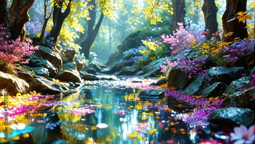 Enchanted Forest Stream.