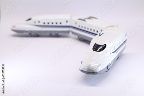 電車のおもちゃ・鉄道模型 ホワイトバック