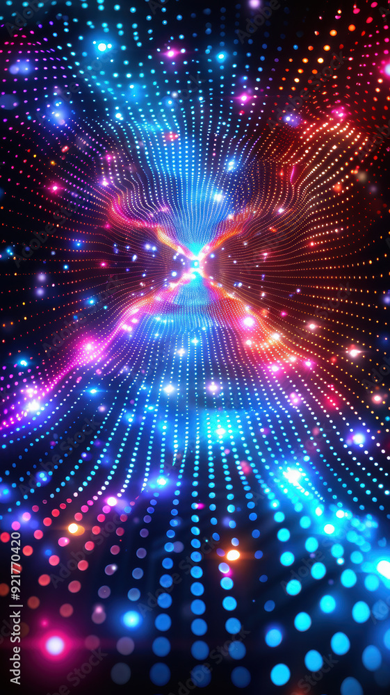 Abstract Blue and Purple Futuristic Background Abstract Blue and Purple Futuristic Background