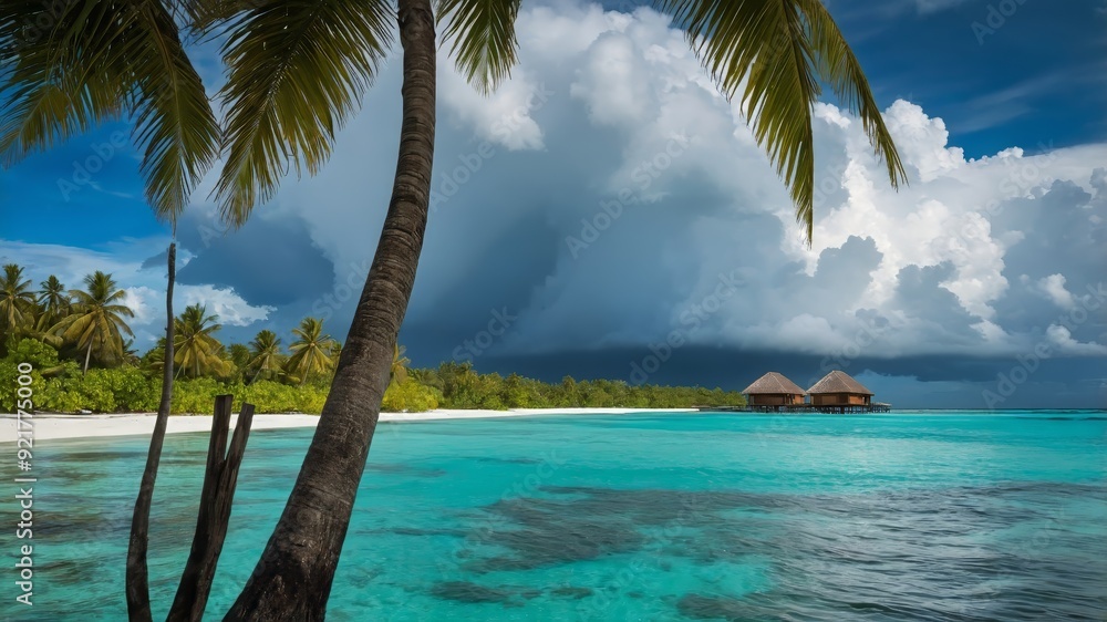 Fototapeta premium Maldives Nature