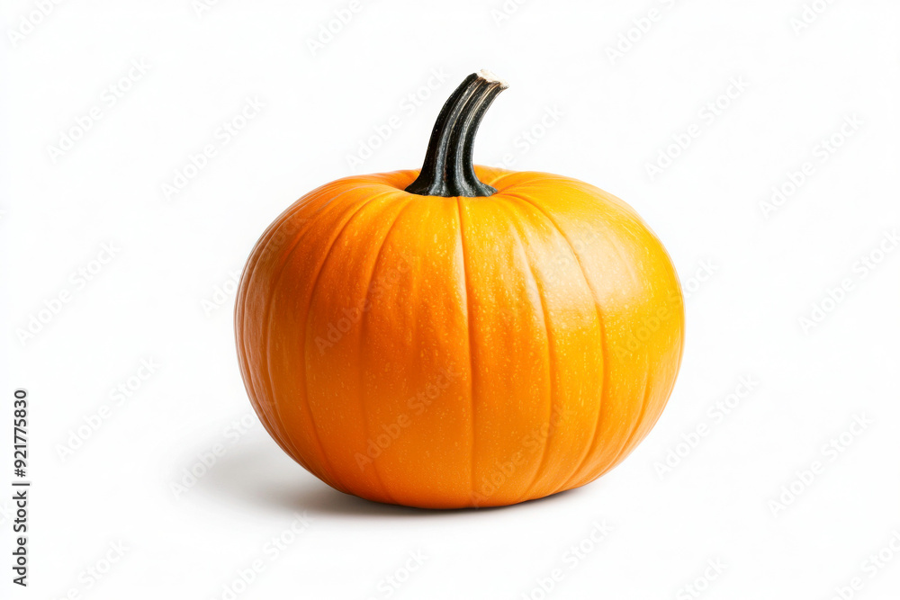 A vibrant orange pumpkin on a neutral background, perfect for autumn and seasonal themes, showcasing freshness and harvest. A vibrant orange pumpkin on a neutral background, perfect for autumn and seasonal themes, showcasing freshness and harvest.
