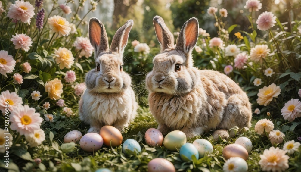 Easter bunnies, Rabbits Easter bunnies, Rabbits