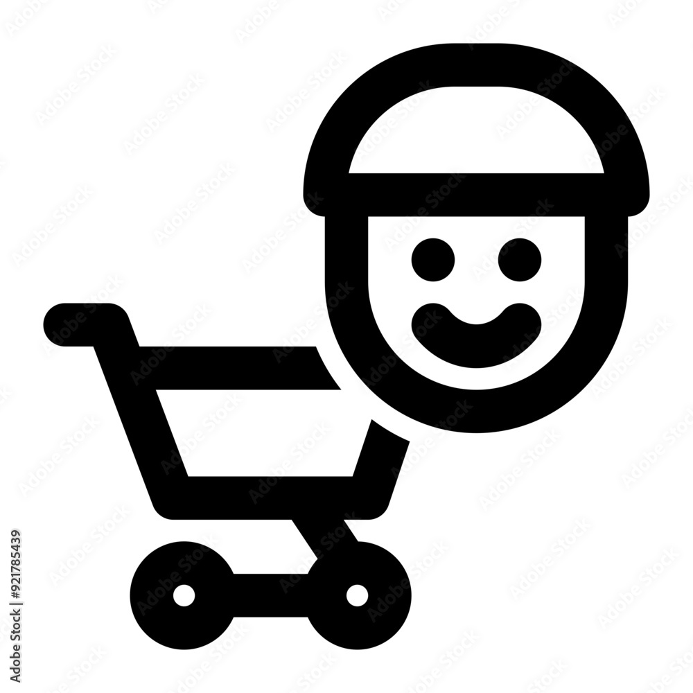 customer, consumer, buyer, shopper, shopping, target market outline icon customer, consumer, buyer, shopper, shopping, target market outline icon