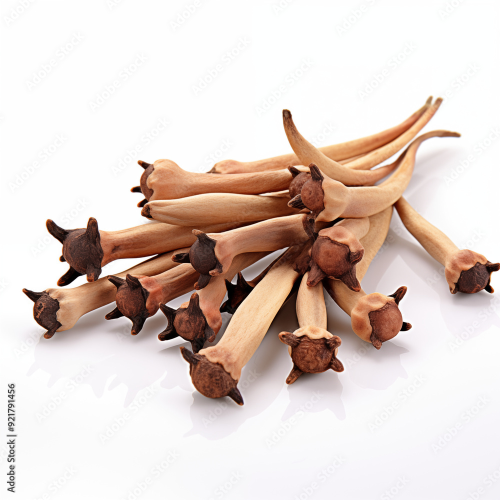 Fototapeta premium Dried Clove Buds Aromatic Spice CloseUp