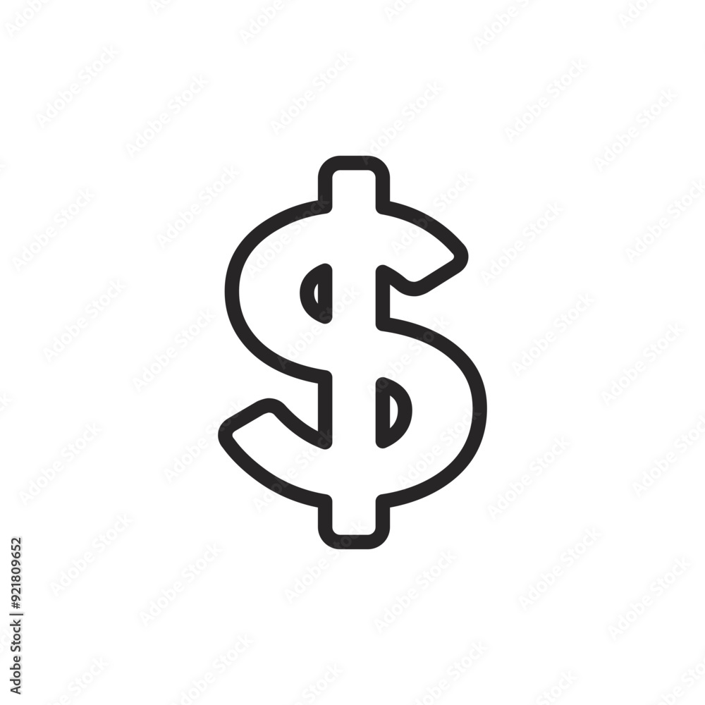 DOLLER MONEY SIGN ICON DOLLER MONEY SIGN ICON