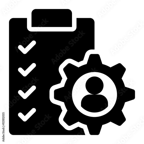 customer management, crm, customer relationship, management, customer development, project management solid glyph icon
