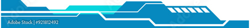 Futuristic Tech Footer