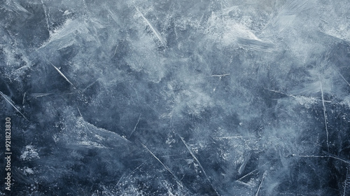 A textured ice blue frozen rink winter background could evoke a serene and crisp winter atmosphere