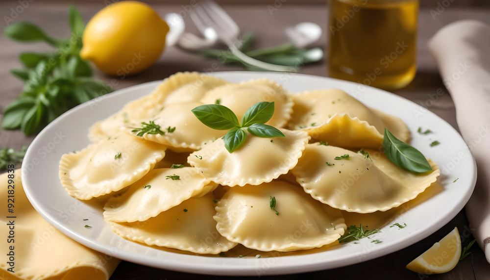 Tortilla and Ravioli An delicious food.
Tortilla and Ravioli An delicious food.