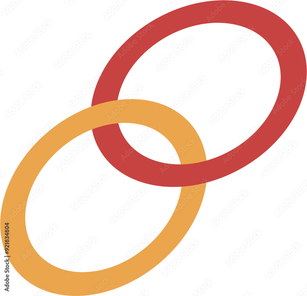 Obraz premium Link button Chain button