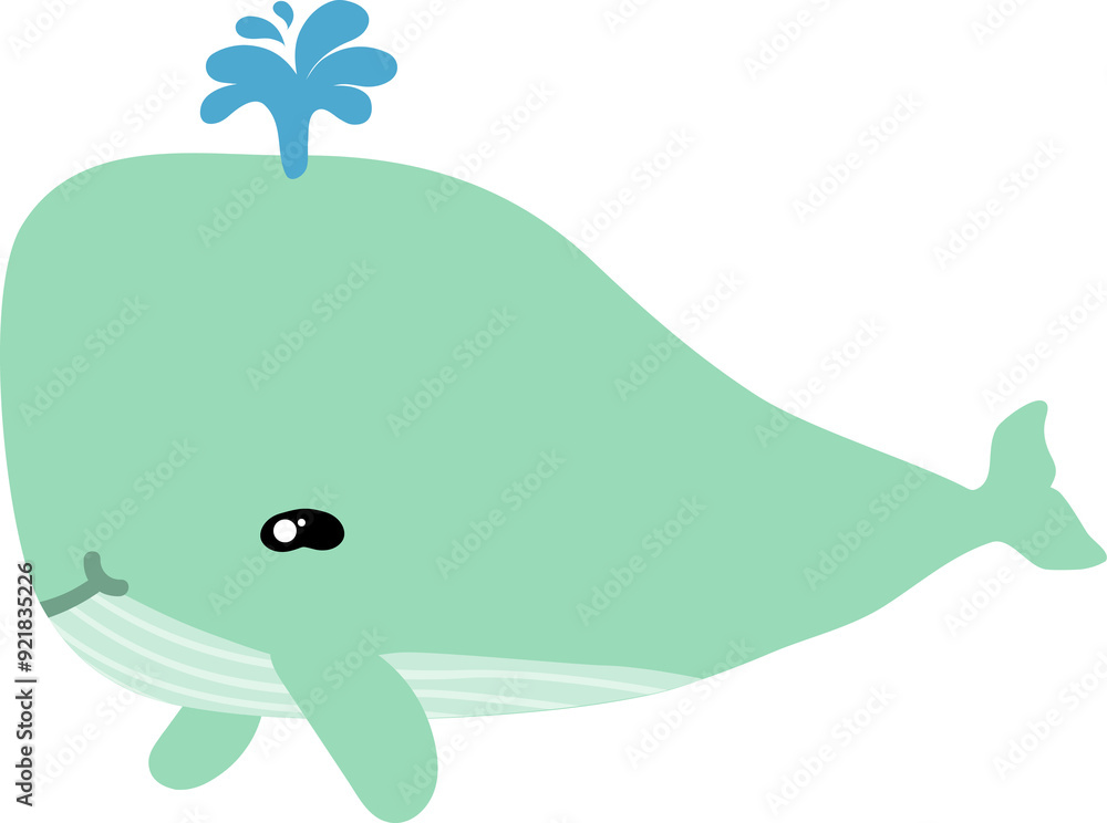 cute whale cartoon, sea animal cute whale cartoon, sea animal