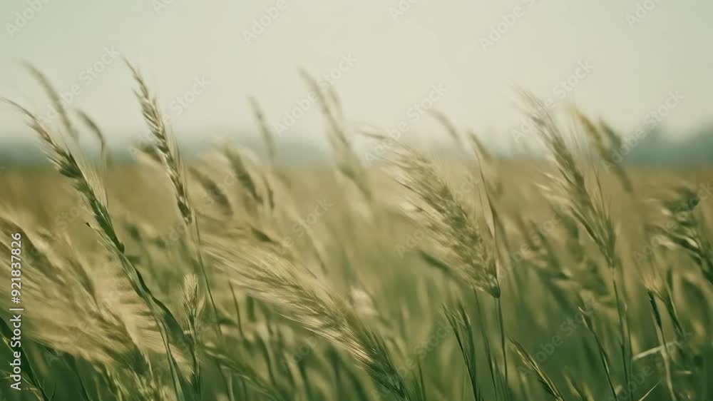 A field of tall grass with a few trees in the background. The grass is swaying in the wind, creating a sense of movement and energy. The scene evokes a feeling of freedom and openness A field of tall grass with a few trees in the background. The grass is swaying in the wind, creating a sense of movement and energy. The scene evokes a feeling of freedom and openness