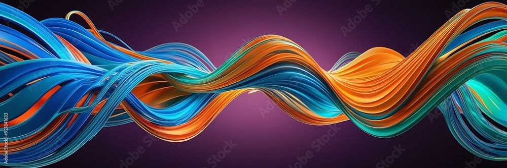 Close-up of a wavy surface with vibrant colors. Suitable for abstract backgrounds Close-up of a wavy surface with vibrant colors. Suitable for abstract backgrounds