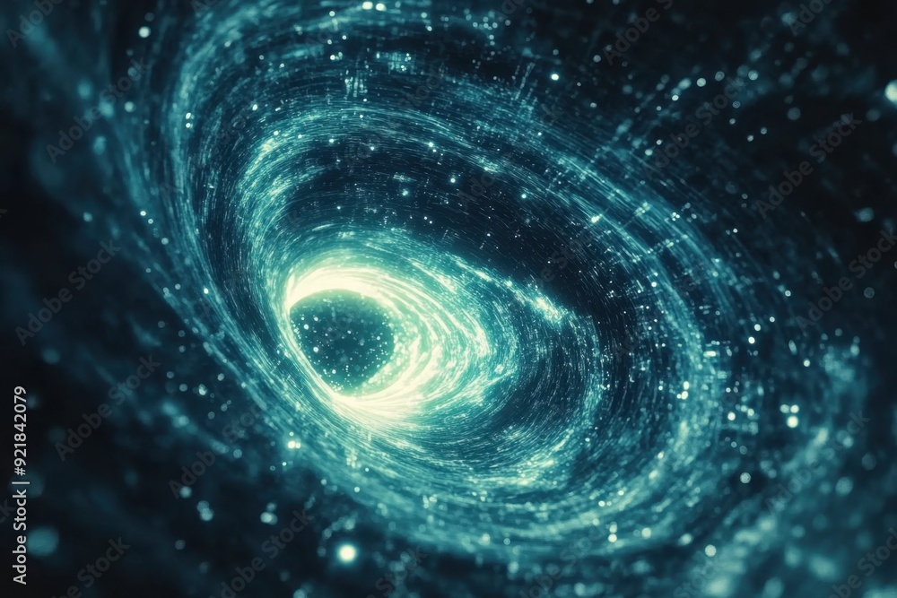 Mesmerizing in a vast void space with eye-catching effects and engaging light animations Mesmerizing in a vast void space with eye-catching effects and engaging light animations
