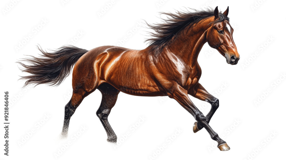 Majestic Bay Roan Horse