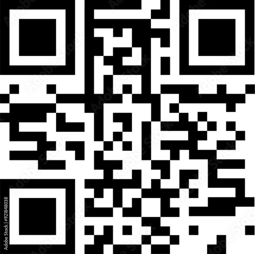 Scan Me, Scan QR Code Icon, QR Code for Smartphone. Vector Illustration