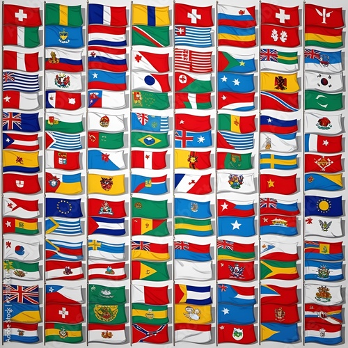 All countries flags.