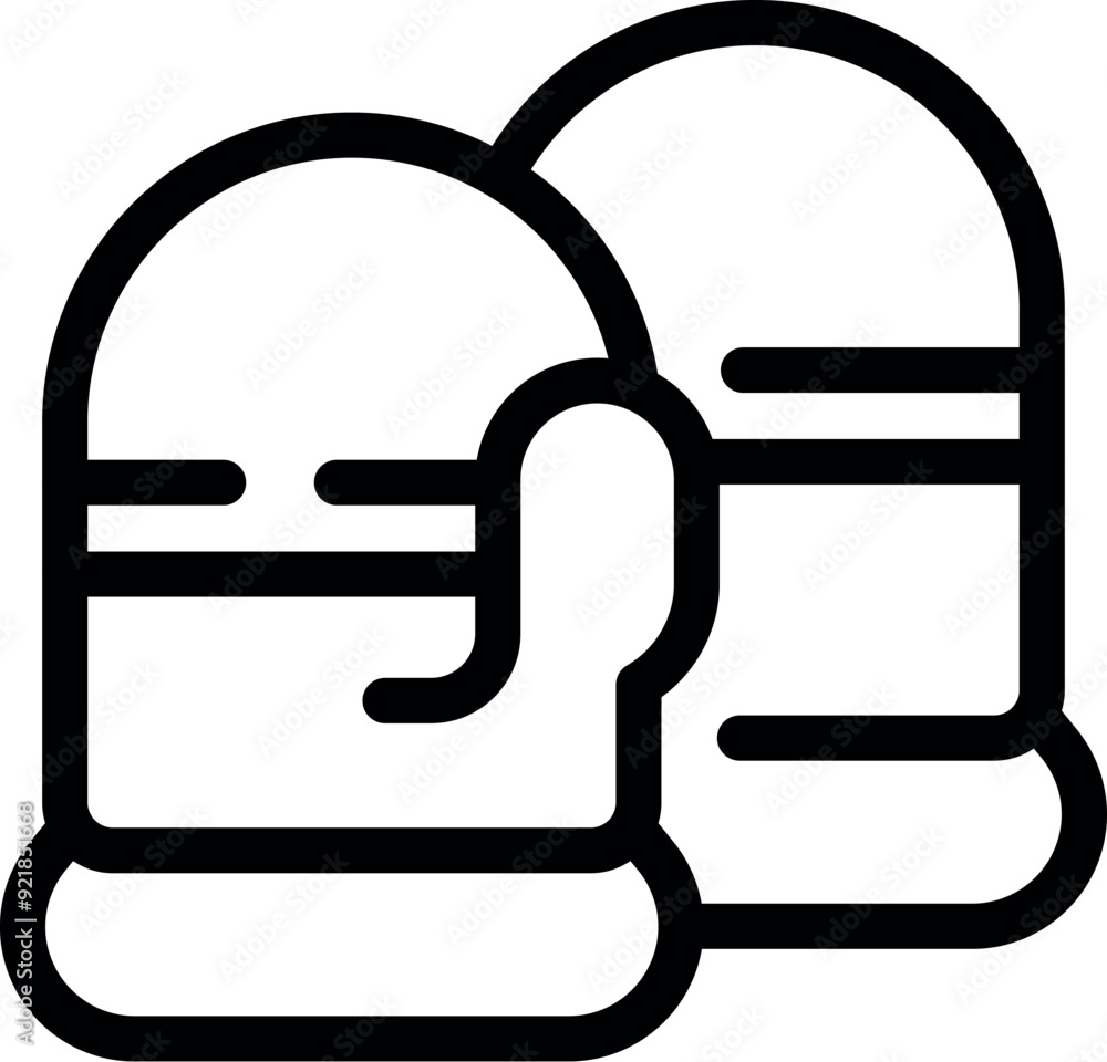 This icon represents boxing gloves, often used in boxing training and competitions This icon represents boxing gloves, often used in boxing training and competitions