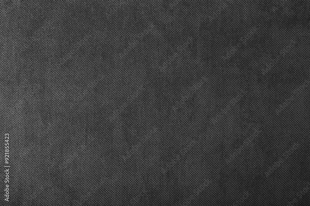 macro texture fabric of large binding for sewing black background color
