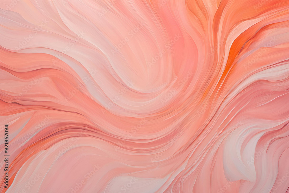 Abstract art background. Oil painting on canvas. New trending PANTONE 13-1023 Peach Fuzz colour of 2024 year Abstract art background. Oil painting on canvas. New trending PANTONE 13-1023 Peach Fuzz colour of 2024 year