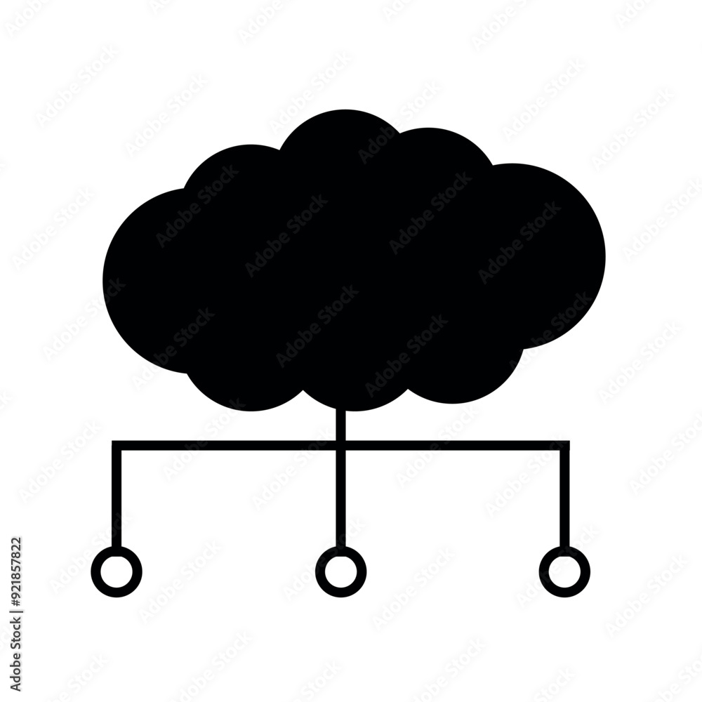 Cloud Computing Icon Cloud Computing Icon