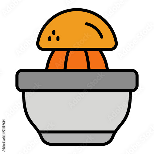 Orange squeezer Icon