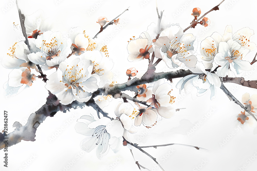 美しい梅の花 美しい梅の花