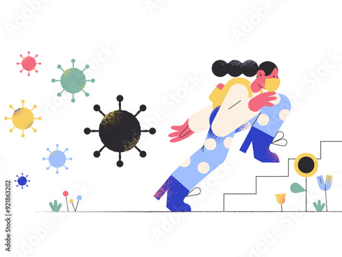 Run away from the virus