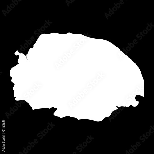 Norfolk map, ceremonial county of England. Vector illustration.