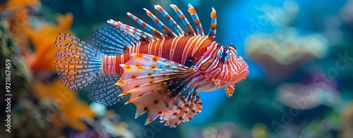 fish on reef A simple transparent background image of a majestic 