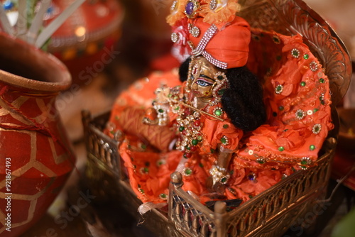 Krishna Janmashtami - Bal Krishna Laddu Gopal - Happy Krishna Janmashtami - Hindu Festival Janmashtam