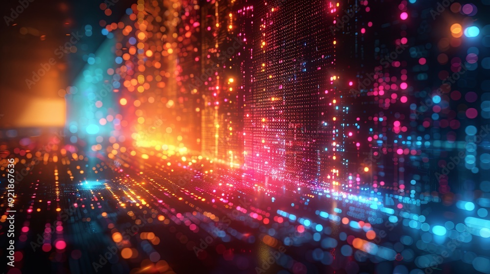background with lots spots Modern digital background with social media icons background with lots spots Modern digital background with social media icons