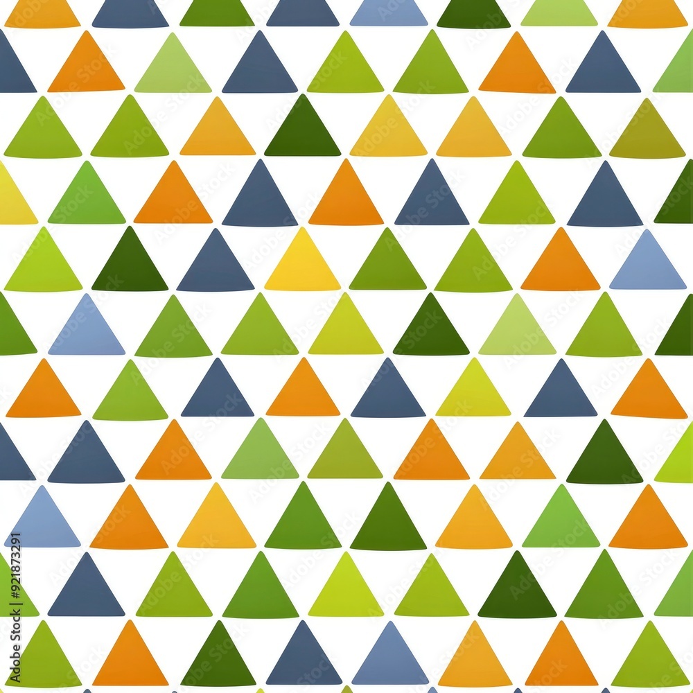 Colorful Triangles Pattern Seamless Background Colorful Triangles Pattern Seamless Background