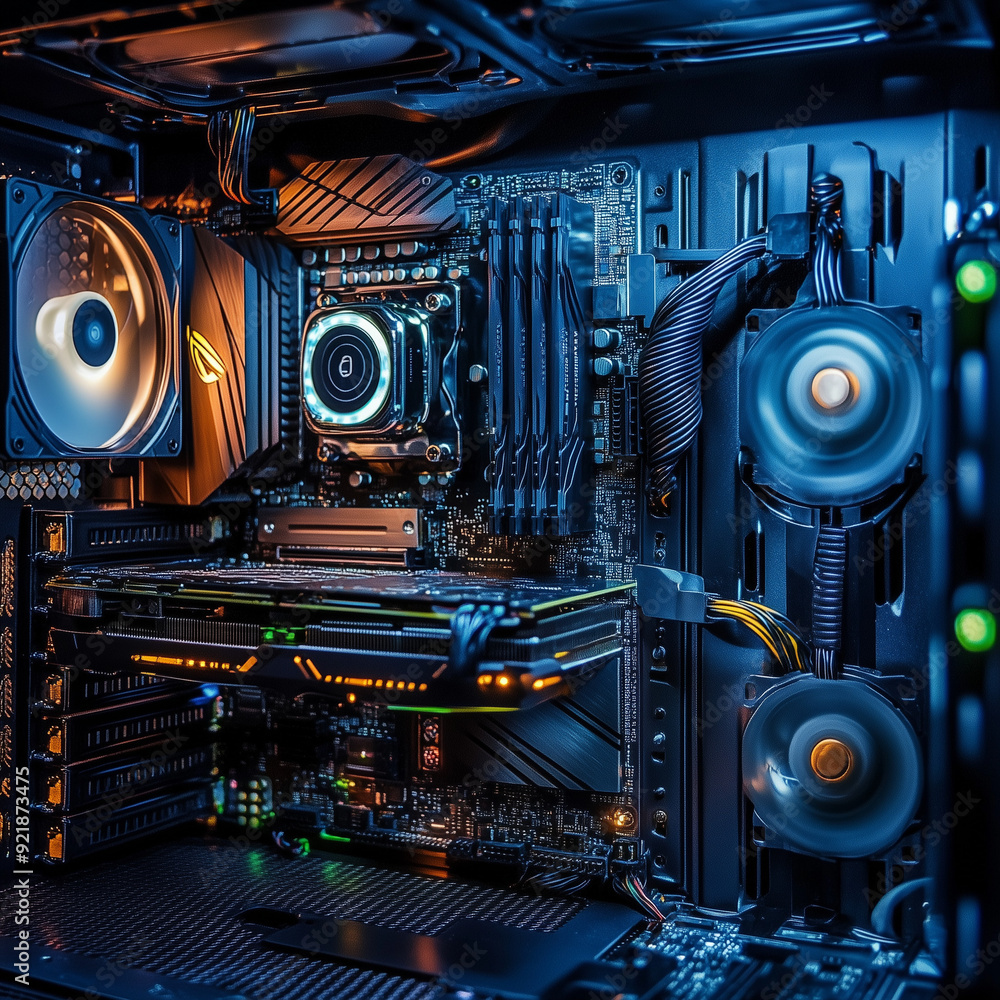 Fototapeta premium modern_computer