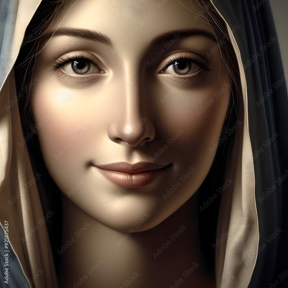 Portrait of the Blessed Virgin Mary Portrait of the Blessed Virgin Mary
