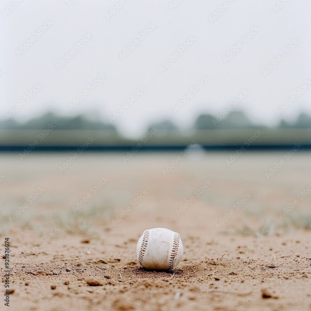 Tranquil Baseball Field Infield Dirt Against Isolated Background - Perfect for Sports Design Projects Tranquil Baseball Field Infield Dirt Against Isolated Background - Perfect for Sports Design Projects