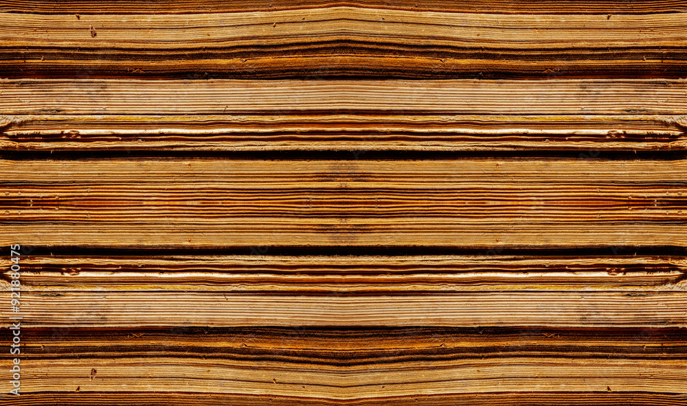 Stack of old books, closeup view, full frame Stack of old books, closeup view, full frame