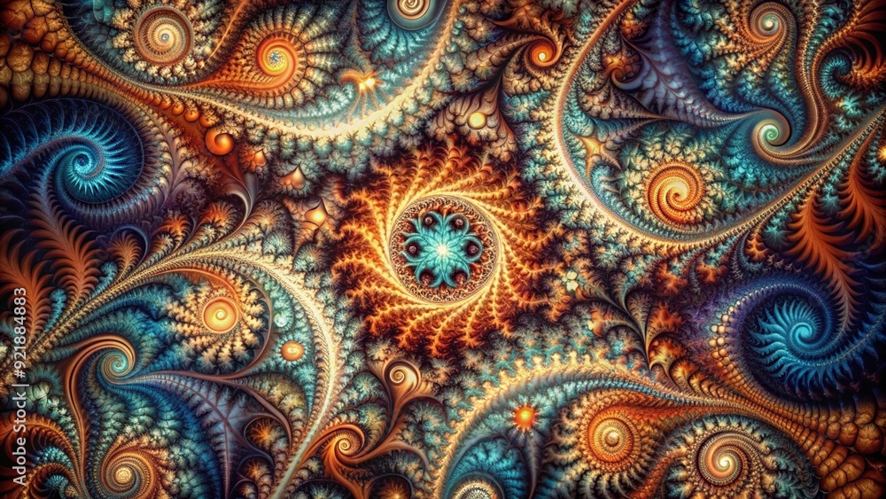 Intricate and mesmerizing abstract fractal pattern background, fractal, abstract, design, pattern, intricate Intricate and mesmerizing abstract fractal pattern background, fractal, abstract, design, pattern, intricate