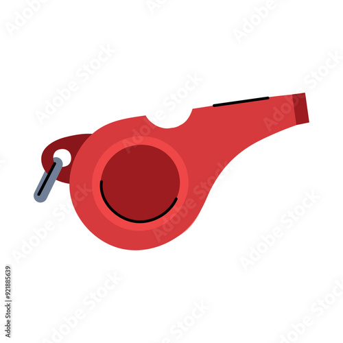 Referee whistle icon clipart avatar logtotype isolated vector illustration
