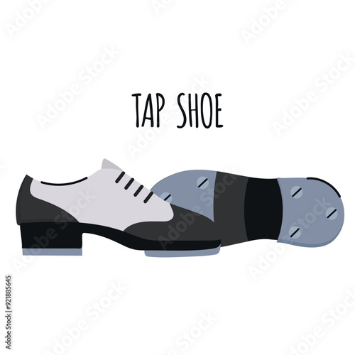 Tap shoe icon clipart avatar logtotype isolated vector illustration