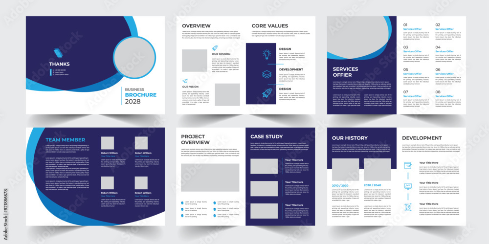 Business Brochure Design Template Business Brochure Design Template