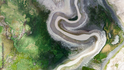 Photography aerial photo of wetland