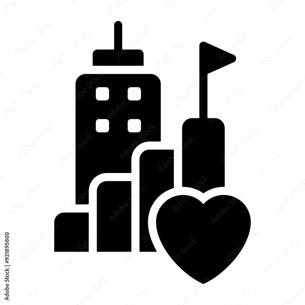 Obraz premium Social Enterprise Icon