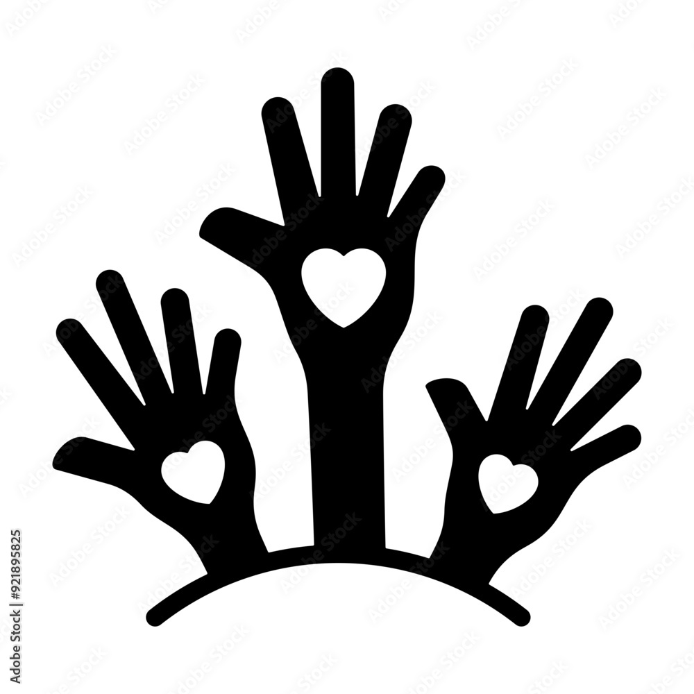 Obraz premium Volunteer Opportunity Icon