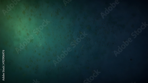 Grainy Blue-Green Gradient Background: Textured Abstract Color Blend