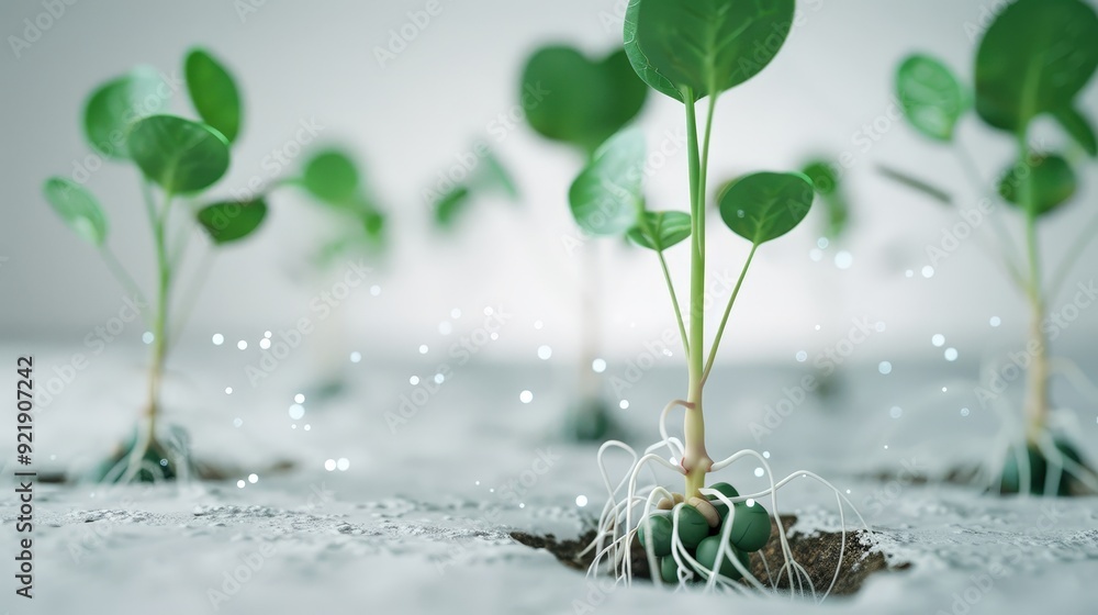 3D Model Animation of Root Nodules in Legumes with Nitrogen-Fixing ...