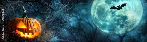 Spooky Halloween scene feat...