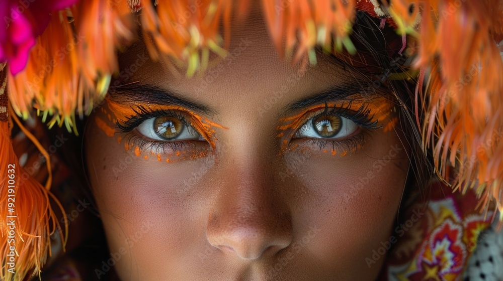 Portrait of an indigenous woman looking at the camera smiling and happy. Hispanic woman. Portrait of an indigenous woman looking at the camera smiling and happy. Hispanic woman.