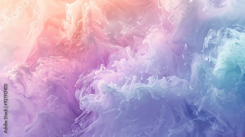 Smooth pastel ombre effect, blending soft hues of lavender, mint, and peach, seamless transitions, hd quality, dreamy and ethereal design, light and airy feel. --ar 16:9 --v 6.0 --s 250 --style raw